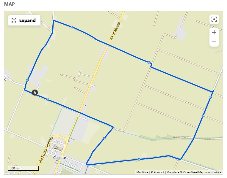 Mappa Giro delle Ville Storiche